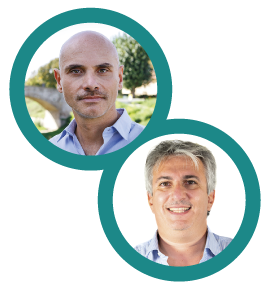 Joseph Flagiello e Andrea Cruciani