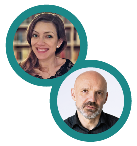 Mariana Minascurta e Matteo Piselli