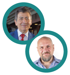 Samir Al Qaryouti e Antonio Natale